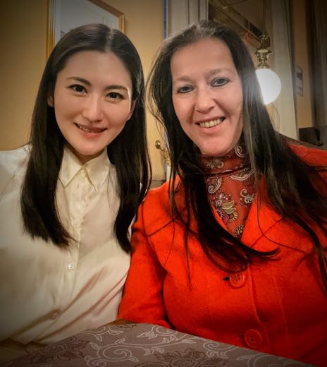 Ayako Tanaka with Gabriele Proy
